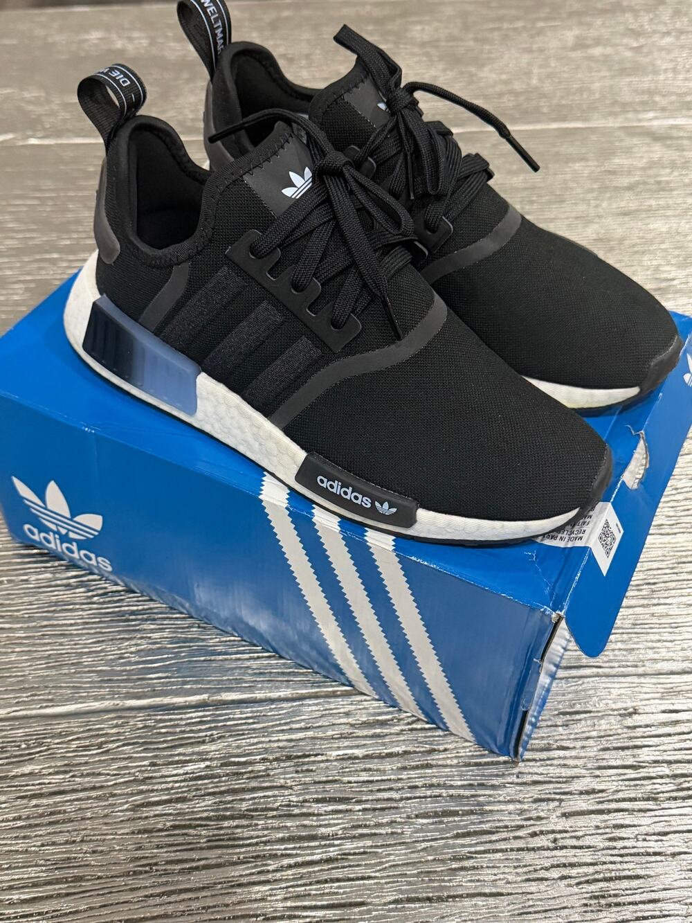 adidas Black and White NMD Style women’s size 7 1/2 Sneakers